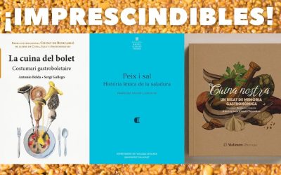 Tres lectures gastronòmiques recomanables