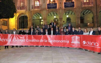 Dénia bufarà el dissabte els ciris del desè aniversari com a Ciutat Creativa de la Gastronomia